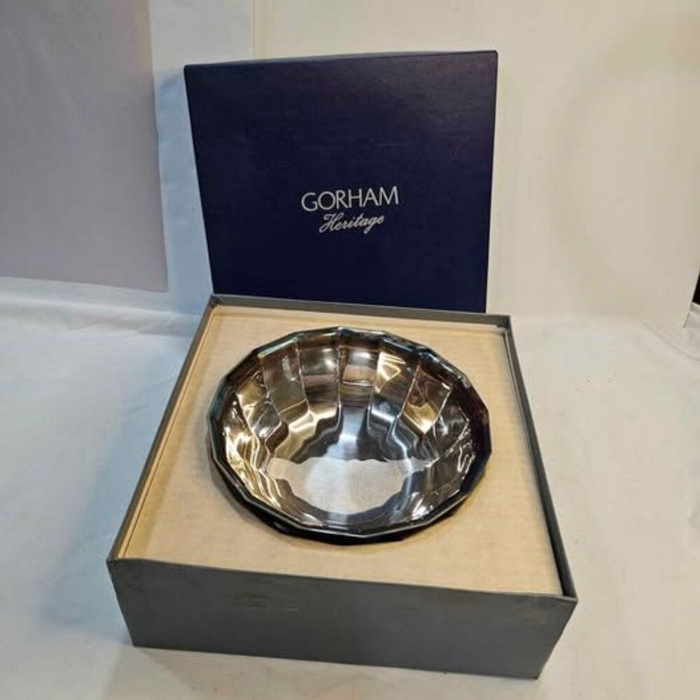 Gorham Heritage Silver Plate Bowl
